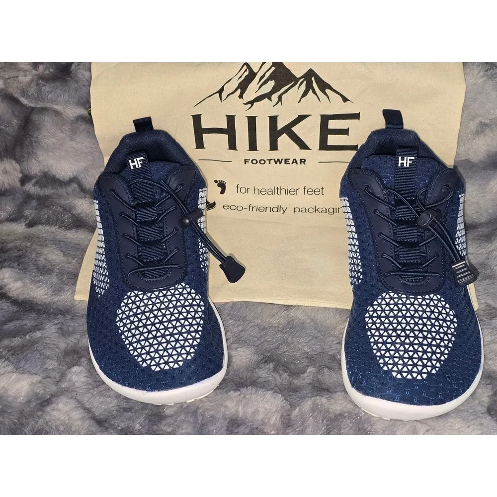 NWT Hike Footwear HF Cloud / Flow Blue White Barefoot Sneakers Women 8 EU 39